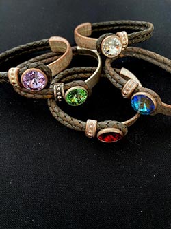 Glamour und Vintage Ausführung mit Premium Crystal